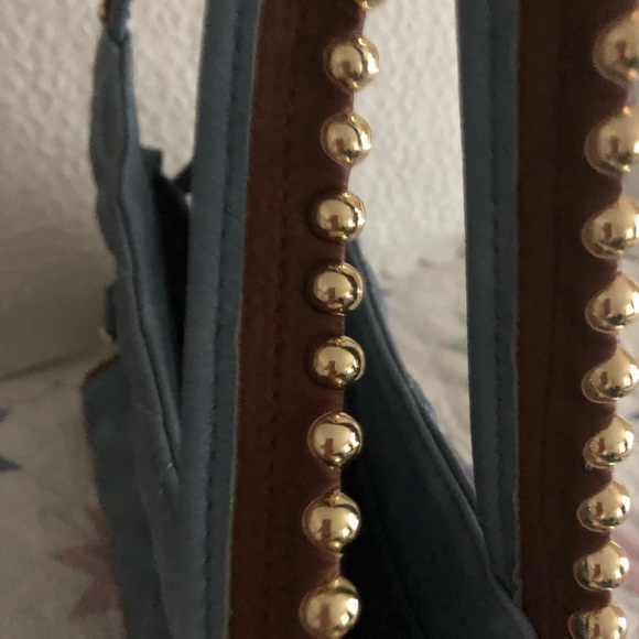 Denim Blue Big Buddha Georgie Handbag - Picture 7 of 16